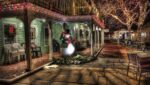 Decorating the Patio for Christmas