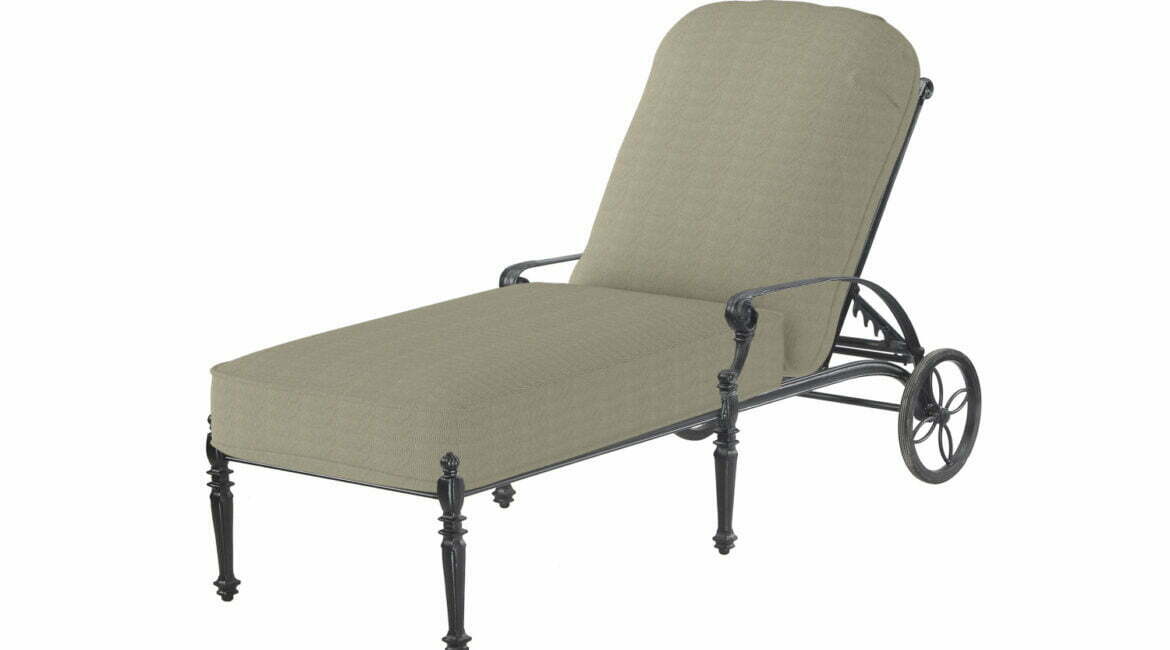 Grand Terrace Collection - Chaise Lounge 28" x 77" x 44"