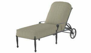 Grand Terrace Collection - Chaise Lounge 28" x 77" x 44"