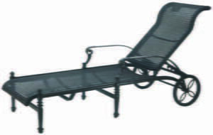 Grand Terrace Collection - Woven Chaise Lounge 29" x 84" x 47"