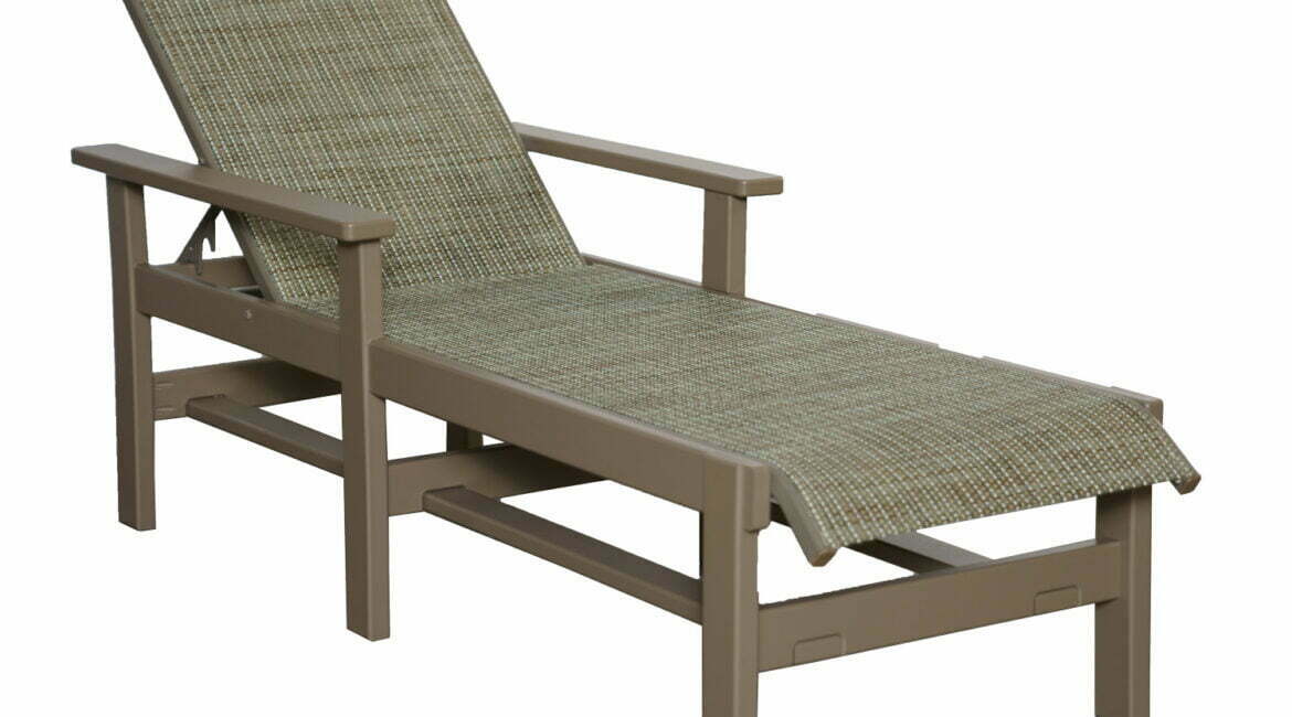 Arm Sling Chaise 27" x 78" x 43"