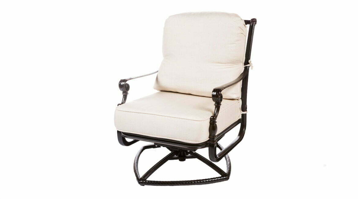 High Back Swivel Rocker 28" x 33" x 38"