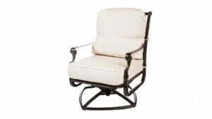 High Back Swivel Rocker 28" x 33" x 38"