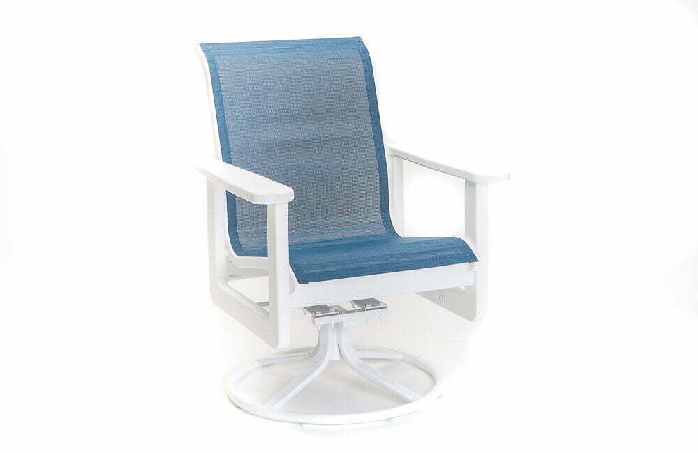 Swivel Sling Dining Chair 26" x 29" x 35"