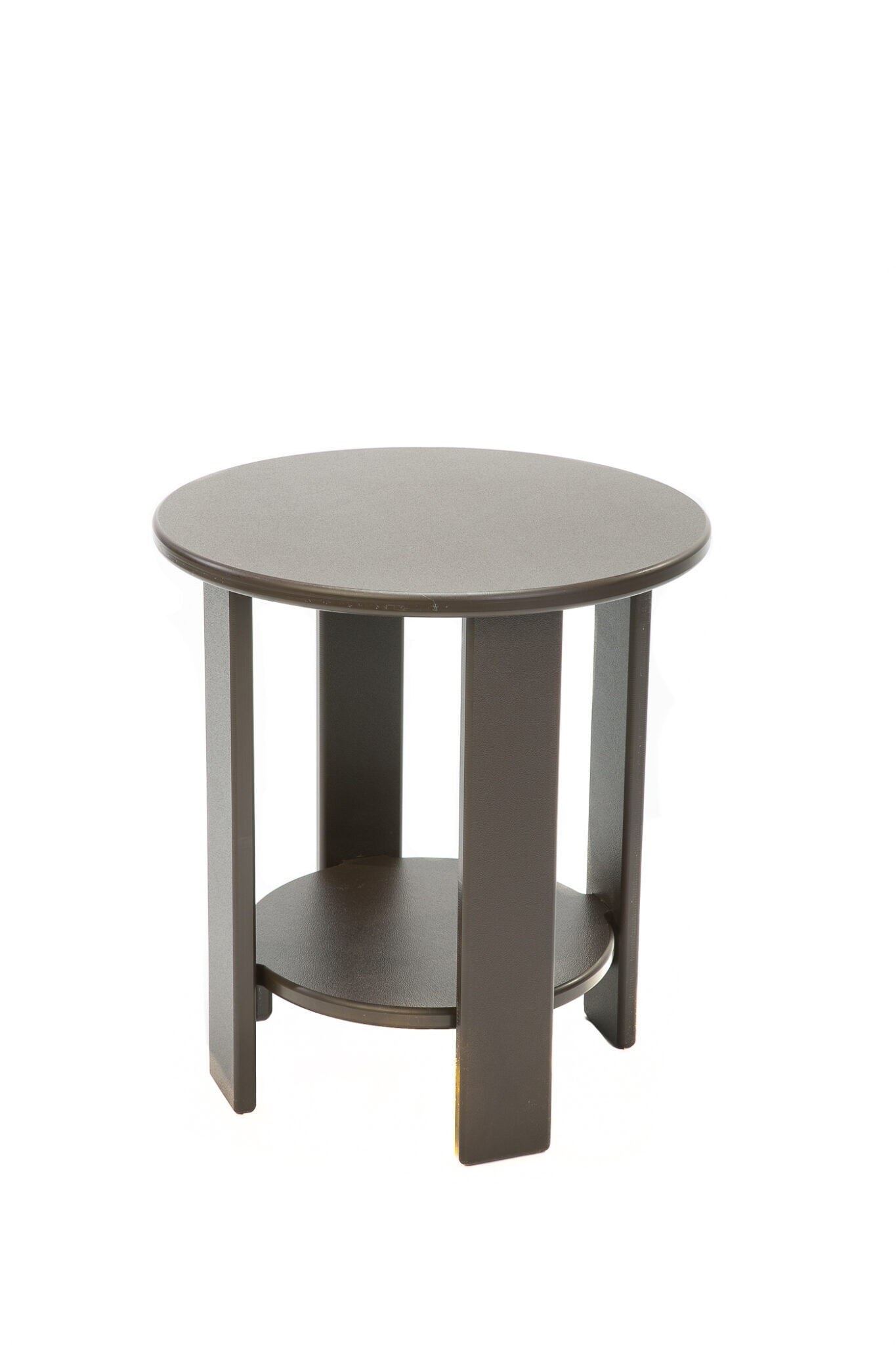 Hampton Round End Table Mocha Patio Furniture Florida