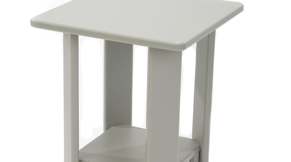 Hampton Square End Table Charcoal
