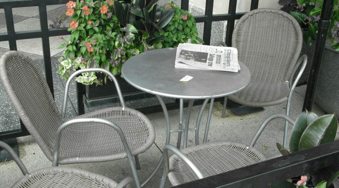 aluminum patio sets