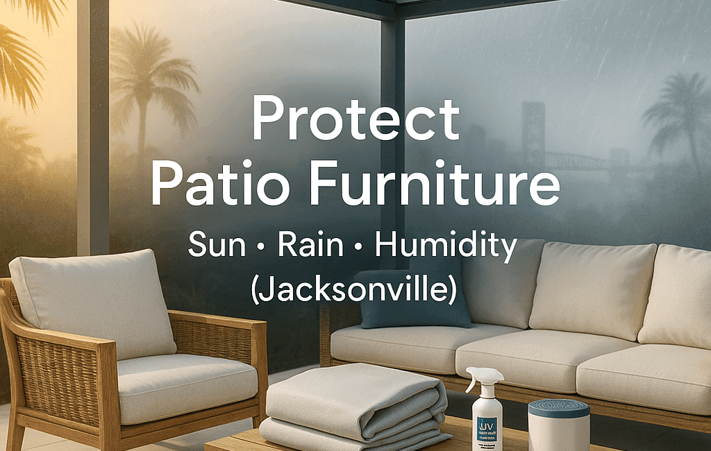 Protecting Patio Furniture From Sun, Rain & Humidity in Jacksonville