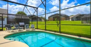 Aluminum vs powder coated steel pool cage florida