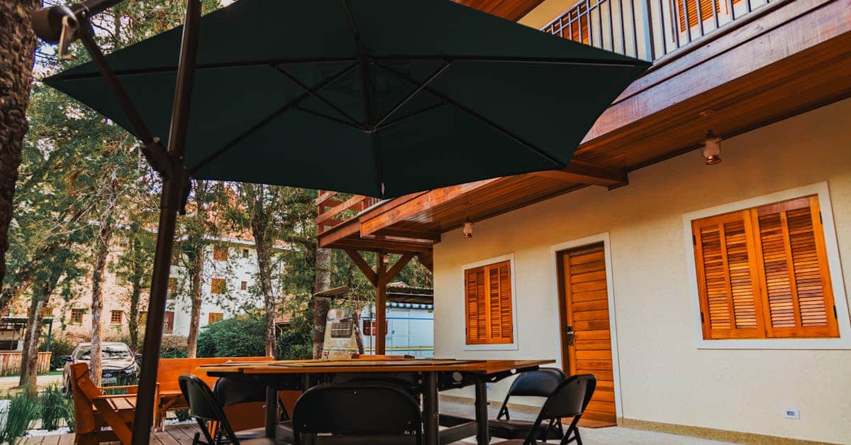 gow to patio table tilt umbrella PatioKingdom 9FT Outdoor Umbrella, Autotilt you must feel how comforting it is to have this umbrella. Best Choice Products Woodgrain Pattern