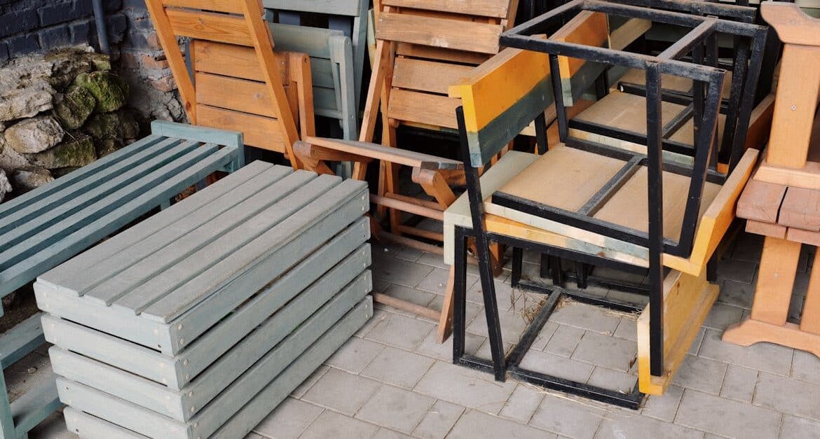 Snowbird patio furniture storage off season florida