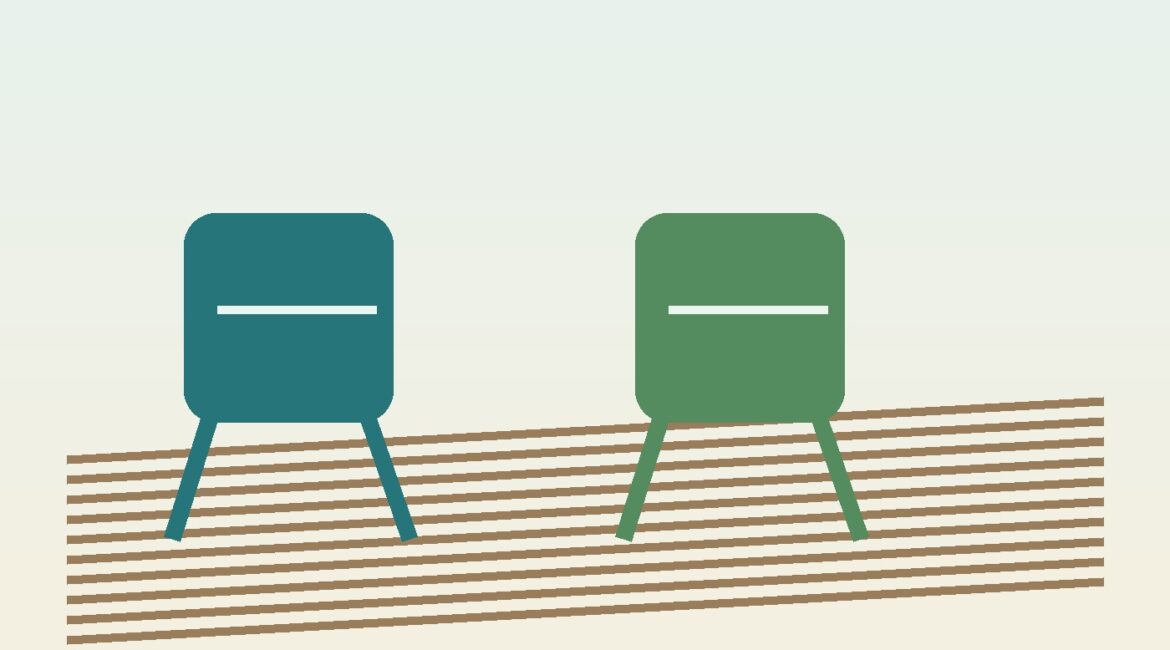 HDPE outdoor furniture on a Florida deck