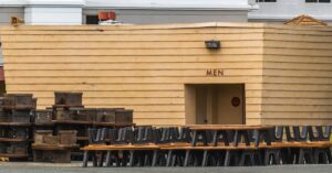 Outdoor bench storage box combo florida