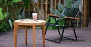 Outdoor coffee table height florida