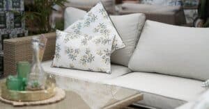 Outdoor cushions survive florida storm
