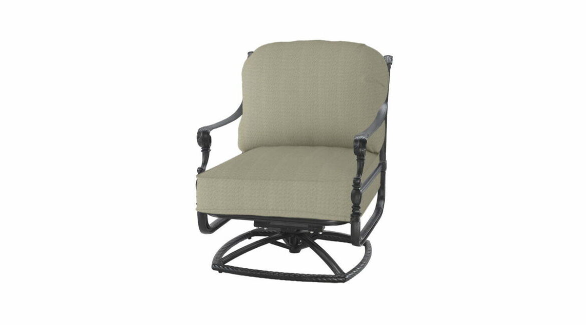 A Hands-On Patio Furniture Showroom Comparison Checklist: Swivel Club Chair 28″ x 33″ x 35″