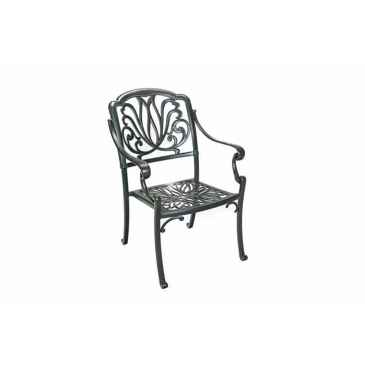 Choosing Cast Aluminum Dining Chairs for Sandy Coastal Patios: Biscayne Collection – Dining Chair (cushion optional) 24″ x 25″ x 36″