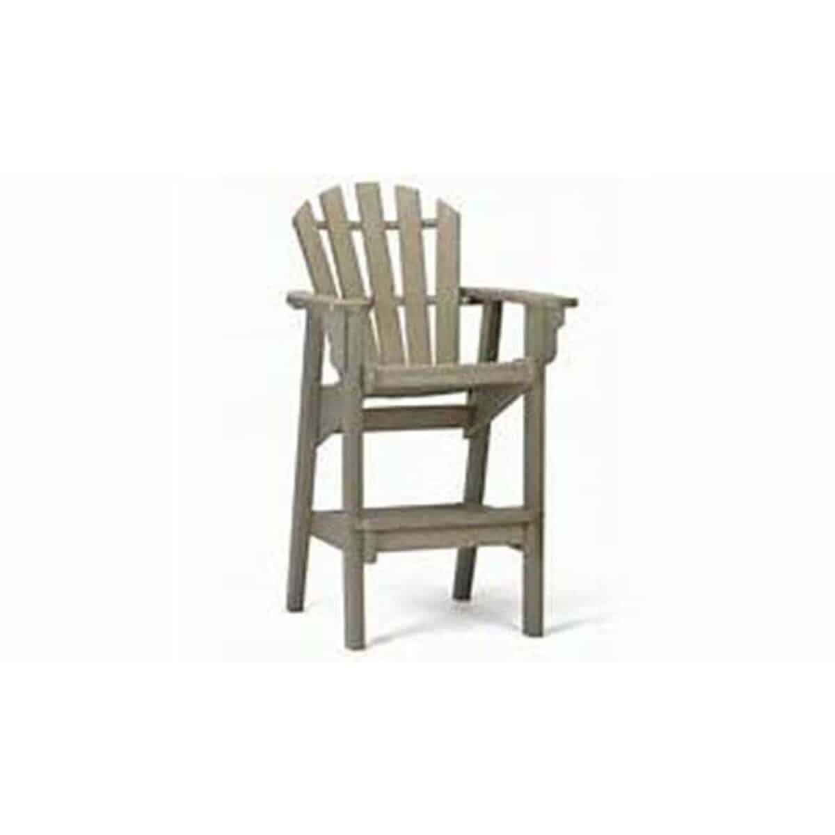 Choosing Poly Lumber Colors for Full-Sun Florida Patios: High Back Chair