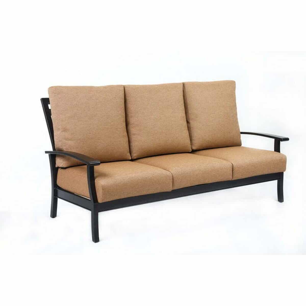 Easy-Care Outdoor Seating Layouts for Florida Vacation Rentals: Newport Wicker Sling Dining Chair 26″ x 32″ x 42″