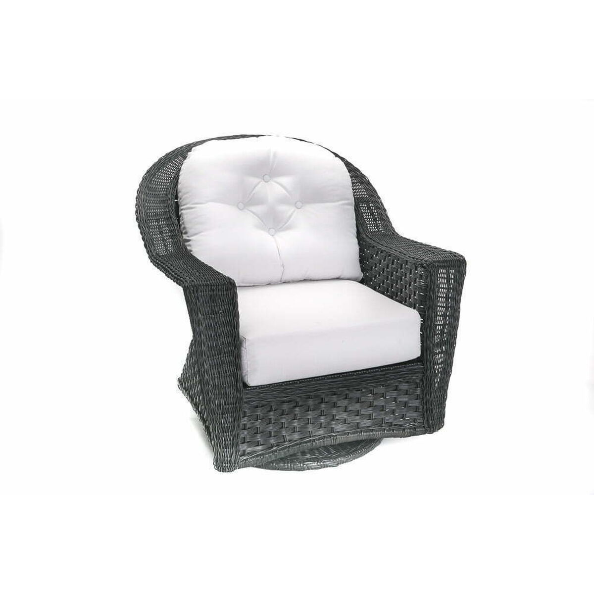 How Much Clearance Does an Outdoor Swivel Chair Need?: Georgetown Collection – Swivel Glider 34″ x 34″ x 38″