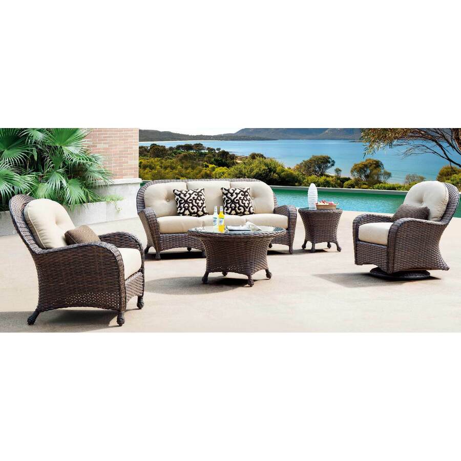 How to Arrange a Four-Seat Outdoor Conversation Set: Catalina Collection – Patio Set