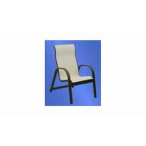 How to Measure for Replacement Outdoor Cushions: Aluminum Kona High back Sling Dining Chair 24″ x 26″ x 40″