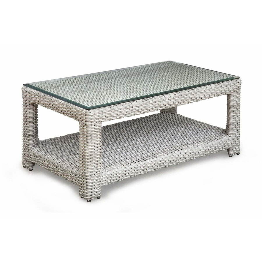 Outdoor Coffee Table and Side Table Height Guide: Napa Collection Coffee Table 43″ x 23″ x 18″
