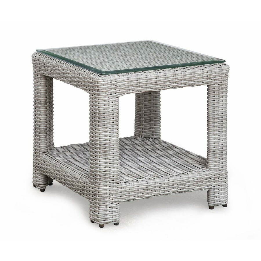 Outdoor Coffee Table and Side Table Height Guide: Napa Collection End Table 22″ x 22″ x 21″
