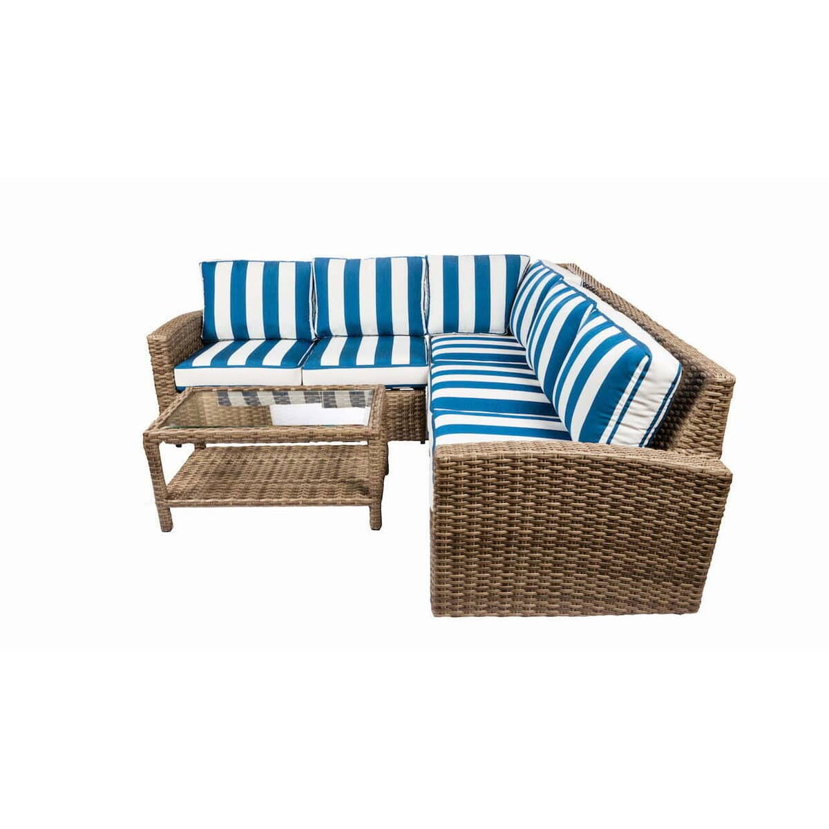 Outdoor Sofa or Loveseat for a Screened Florida Lanai: Hampton Collection Sofa and Sectional Seating