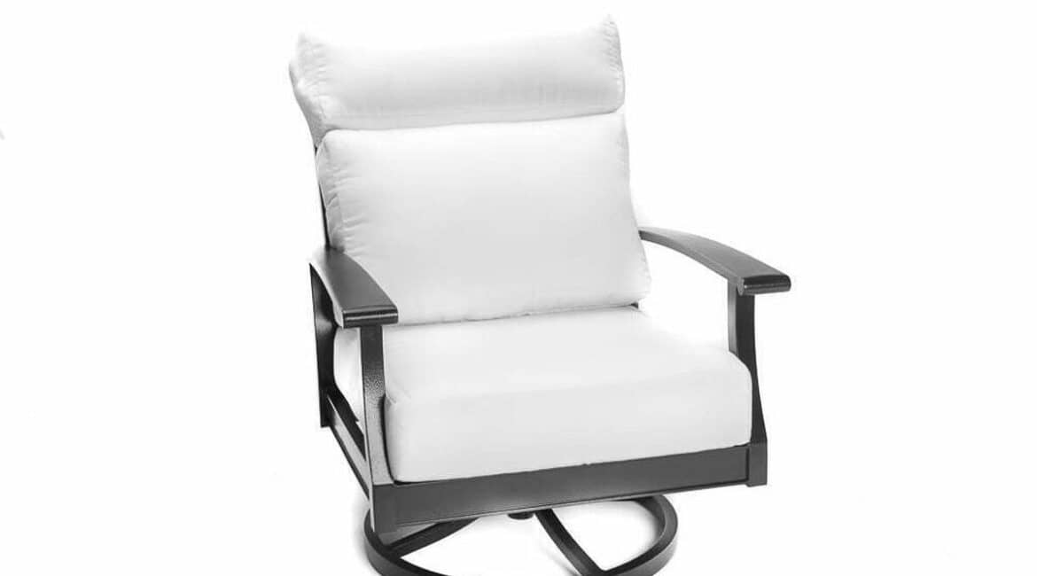 Planning Space for Outdoor Rockers and Glider Chairs: Newport Swivel Rocker 31″ x 38″ x 38″