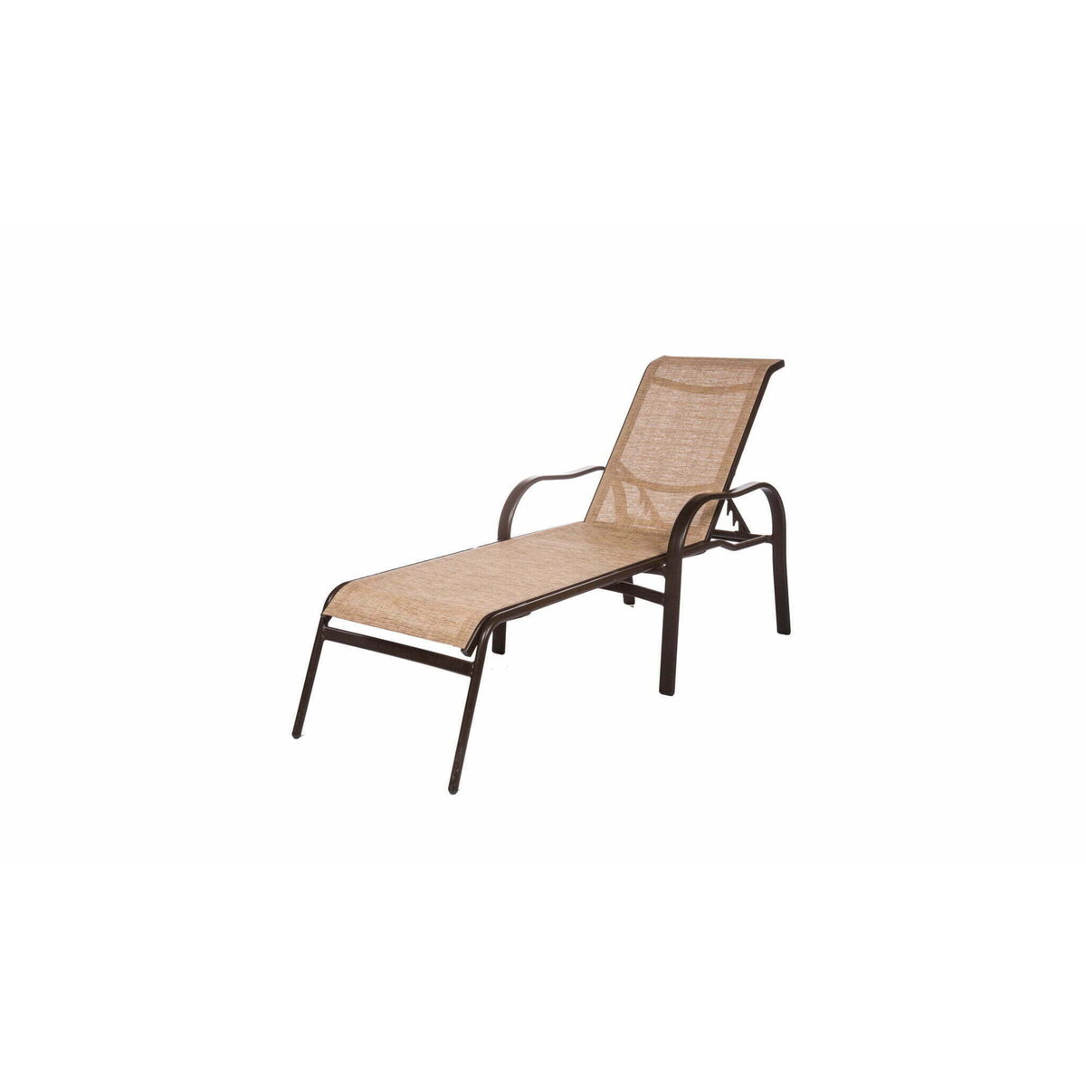 Poolside Furniture Materials for Wet Swimsuits and Splash Zones: Aluminum Kona Sling Chaise 28″ x 69″ x 39″