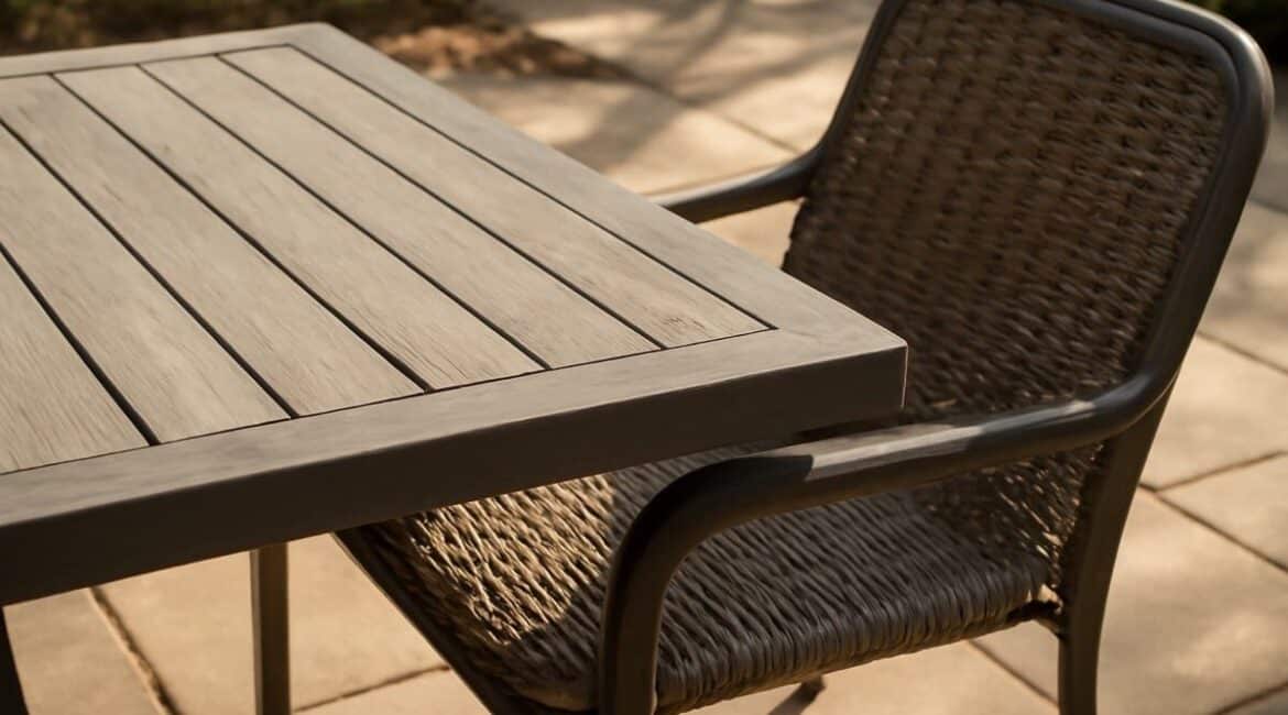 Will Patio Chair Arms Fit Under Your Dining Table?: Seating Eight Outdoors: Picking a Larger Florida Dining Set (detail)