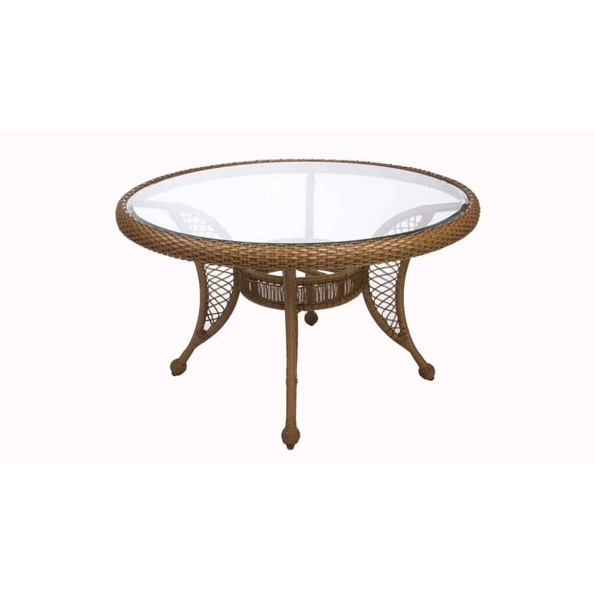 Will Patio Chair Arms Fit Under Your Dining Table?: Island Collection – 48‚Ä≥ Round Dining Table