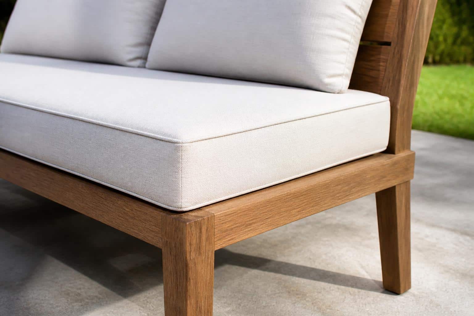outdoor bench seat depth product detail