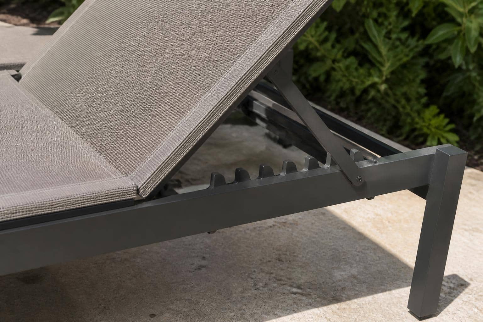outdoor chaise lounge recline positions notches product detail