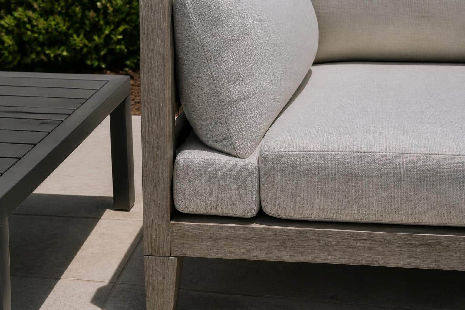 outdoor sofa cushion depth versus seat depth product detail