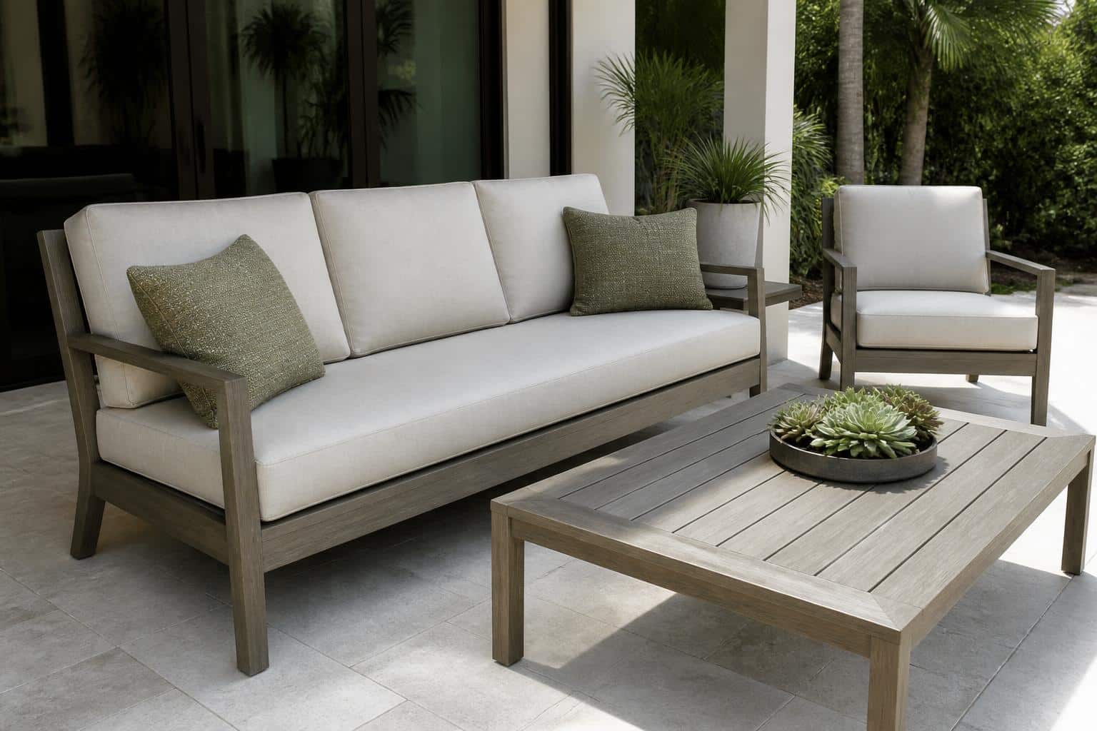 outdoor sofa cushion depth versus seat depth alternate configuration