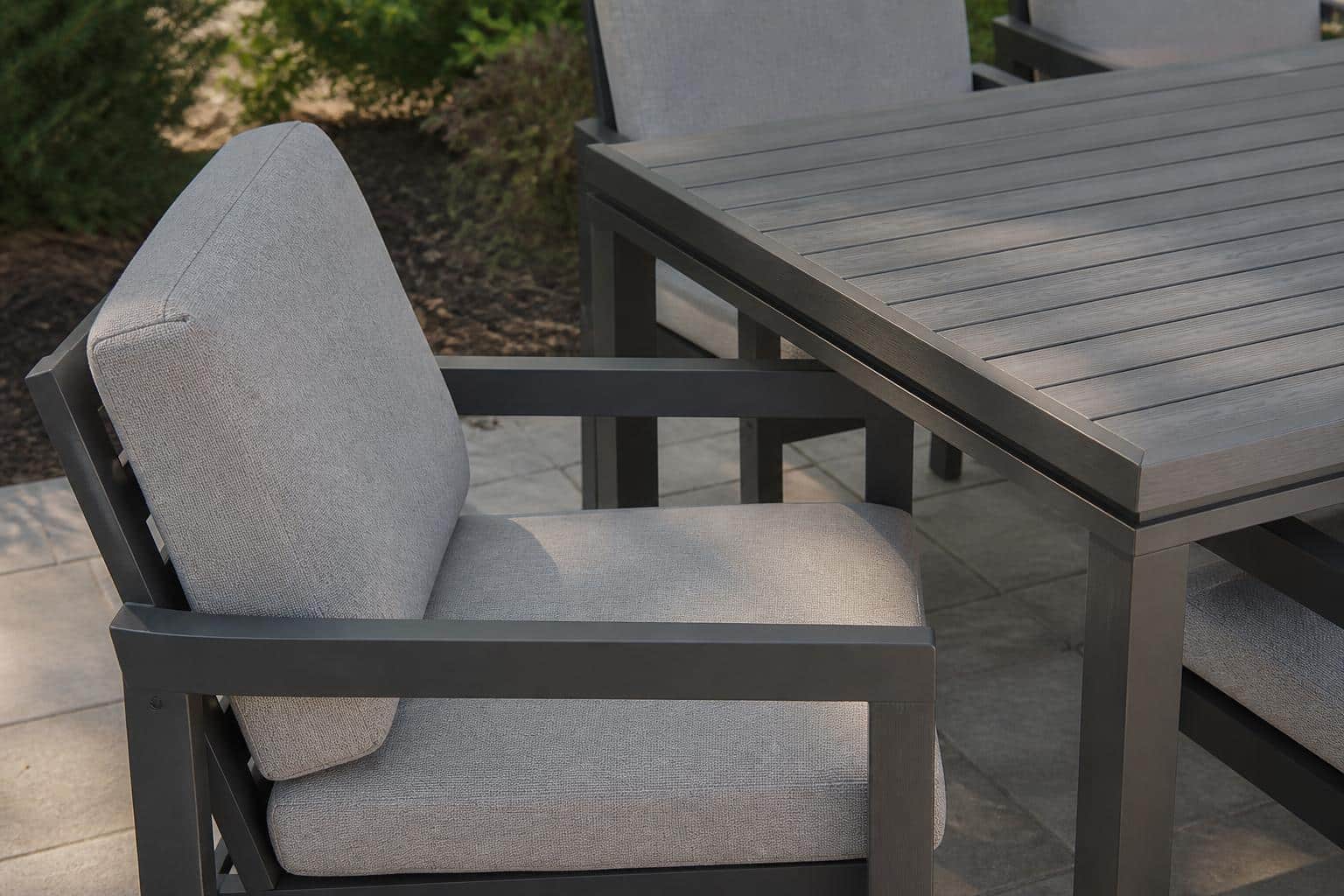 patio conversation set vs dining set double duty product detail