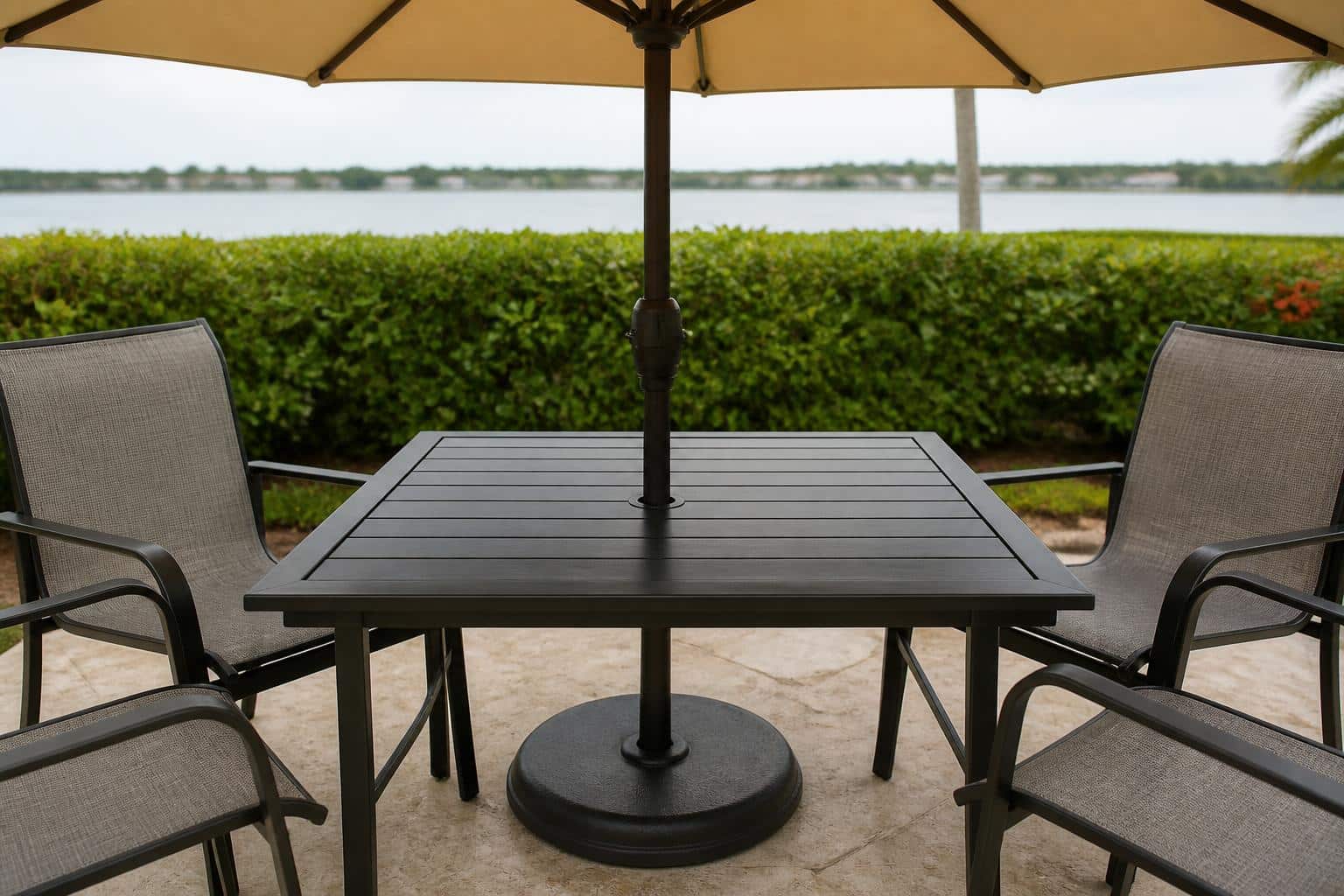 patio umbrella pole diameter table hole product detail