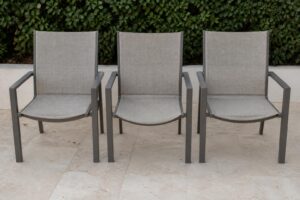 sling chair fabric tension sagging evaluation overview in Florida