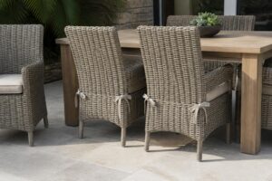 wicker chair cushion ties overview in Florida