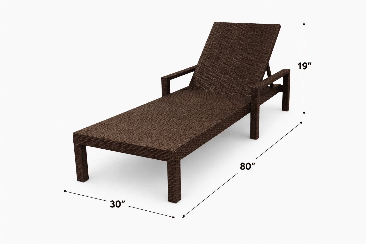 Bonita Chaise outdoor patio furniture