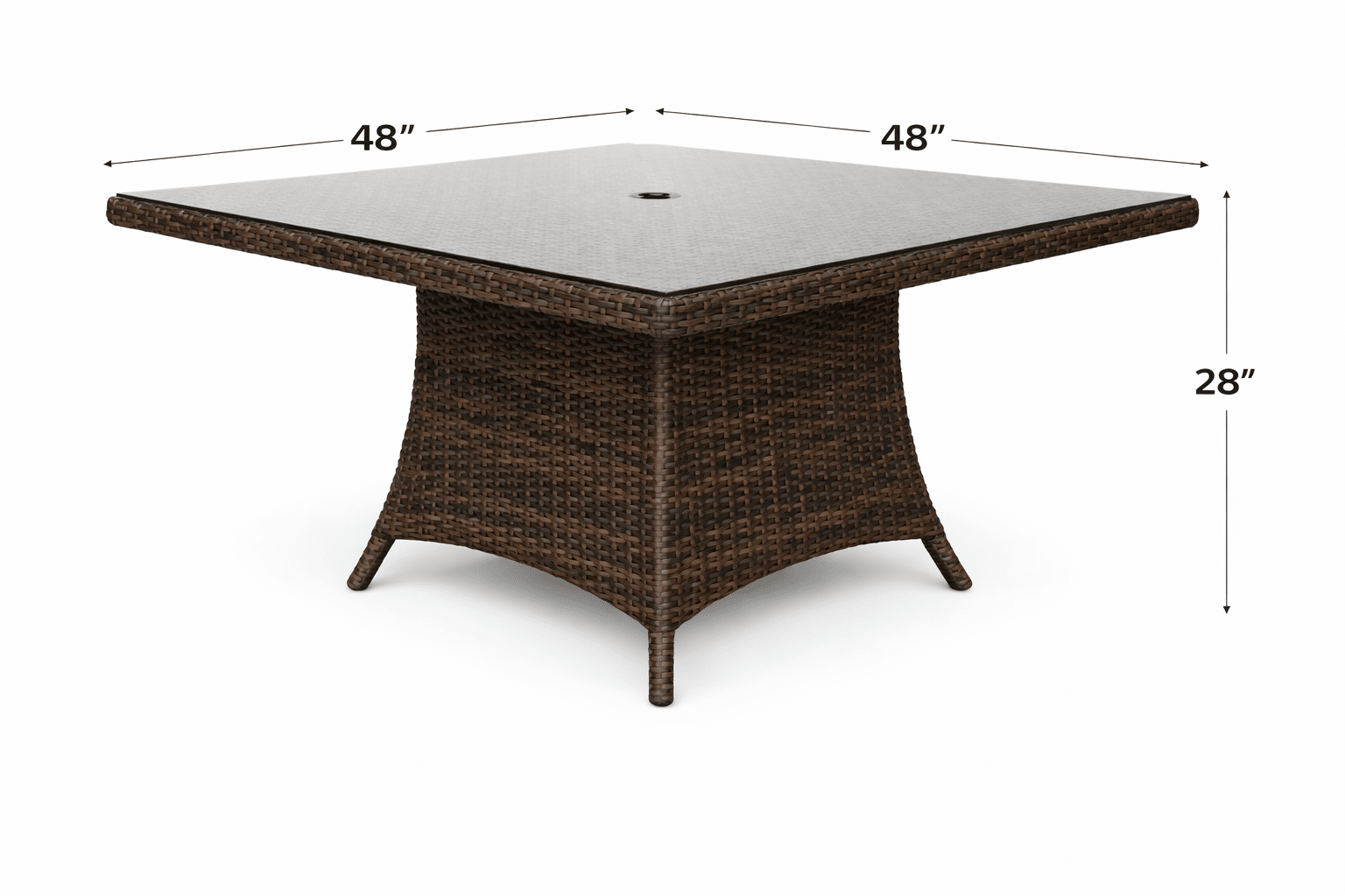 Bonita Square Dining Table outdoor patio furniture