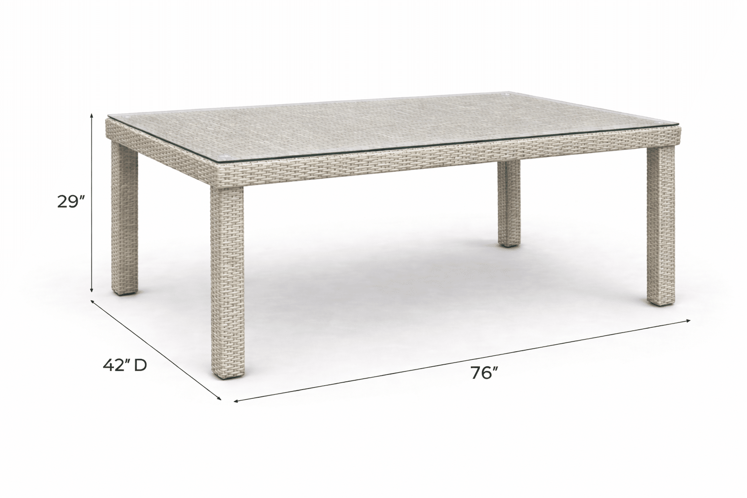 Napa Rectangle Dining Table outdoor patio furniture