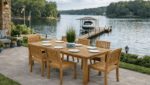 Teak Dining Lakeside, teak outdoor furniture