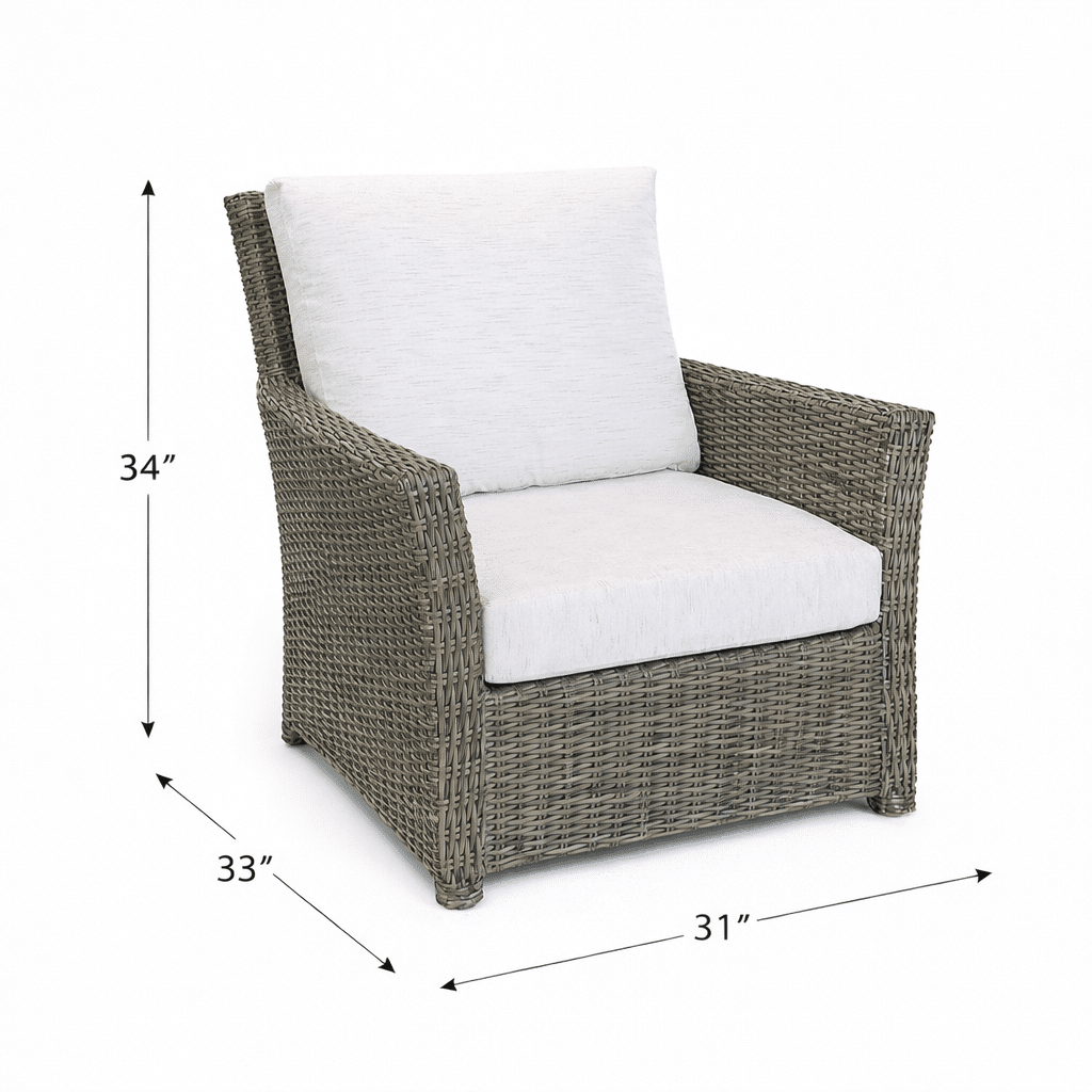 Vista Club Chair outdoor patio furniture