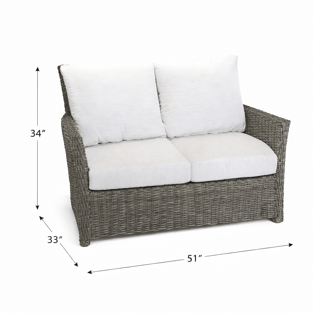 Vista Loveseat outdoor patio furniture